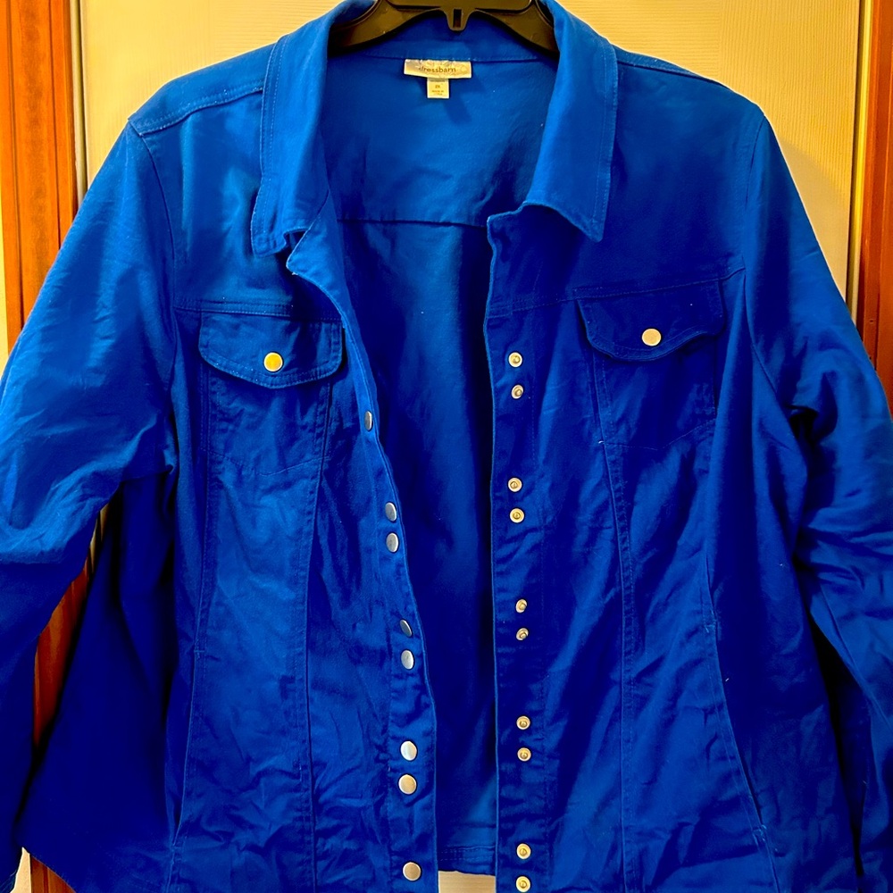 Dress Barn Blue jacket